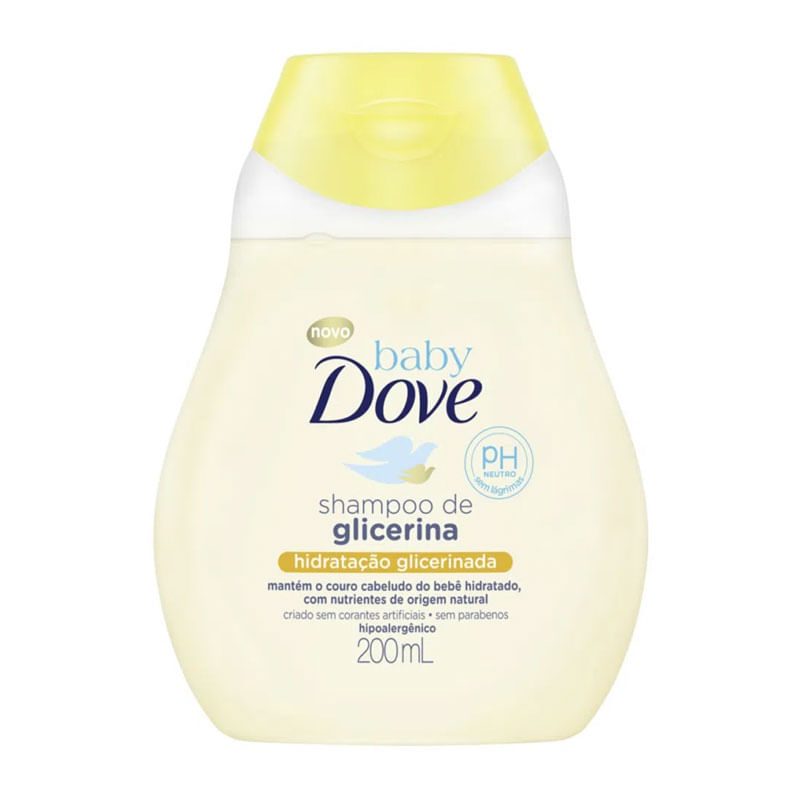 Shampoo Dove Baby Hidratação Glicerinada 200ml