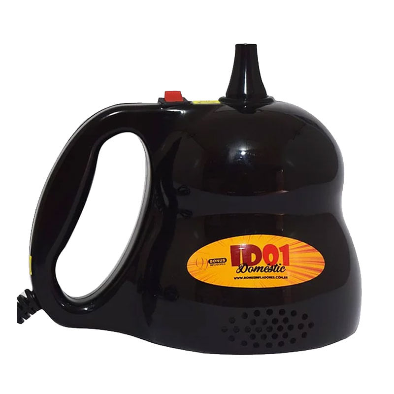 Inflador Bônus  ID-01 Preto Uso Domesicos