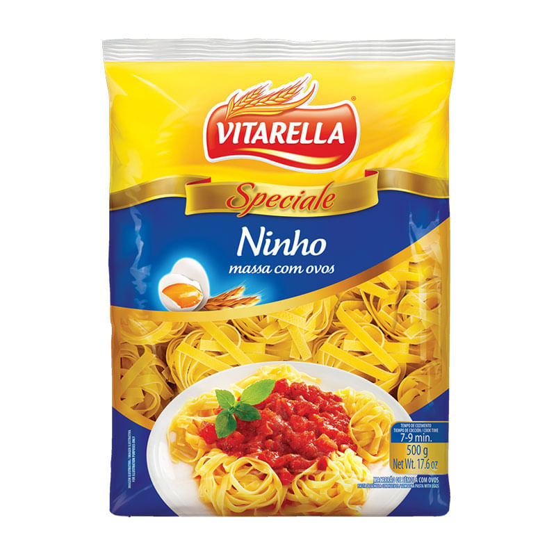 Macarrão Ninho Vitarella com Ovos 500g