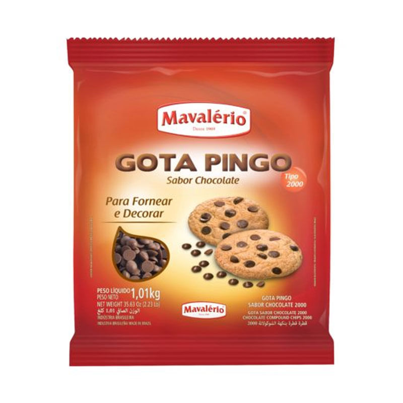 Gota Pingo Chocolate 2000 Mavaléiro 1kg