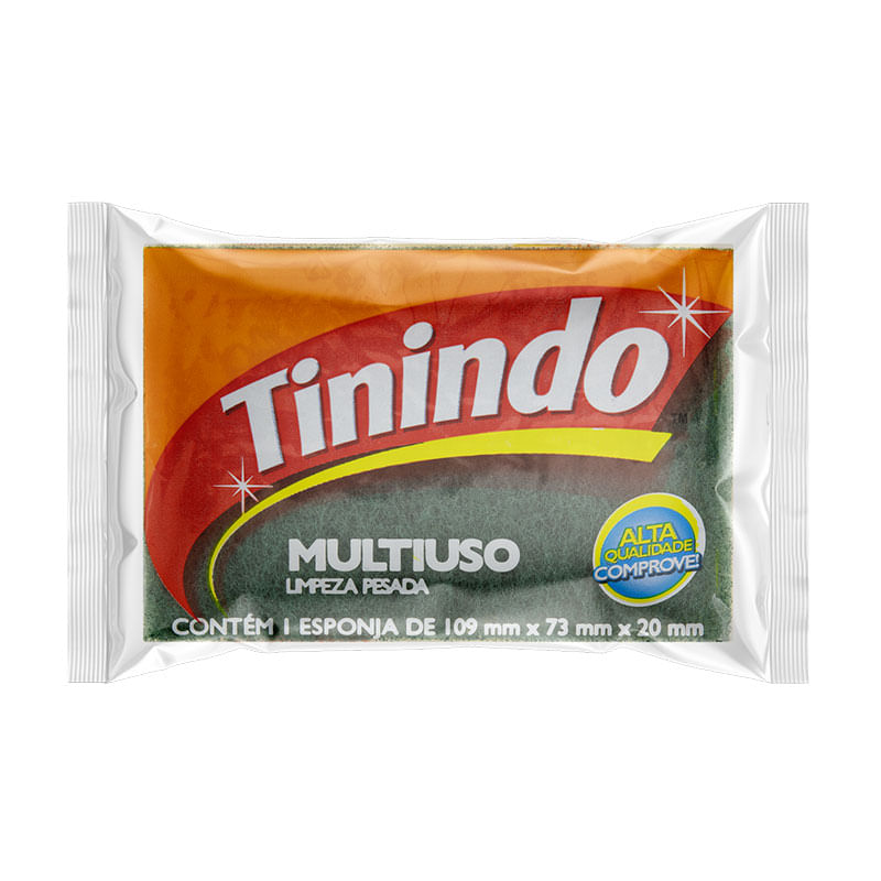 Esponja Tinindo Multiuso Limpesa Pesada 