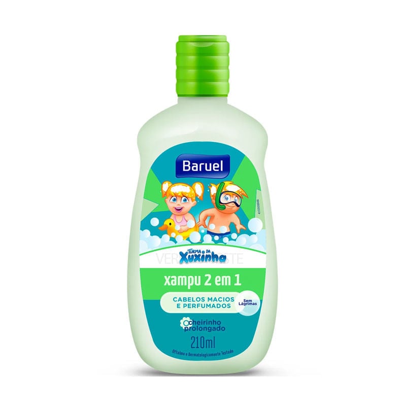 Shampoo Infantil Turma da xuxinha Baruel 2em1 210ml
