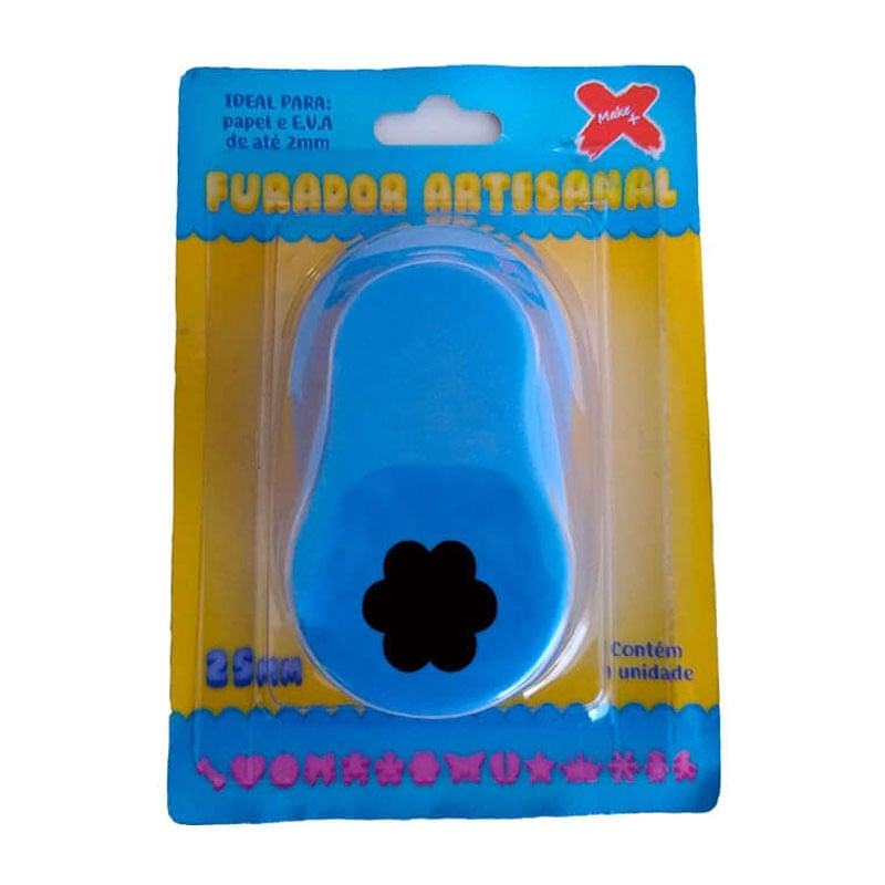 Furador de Eva 25mm 6 Pétalas