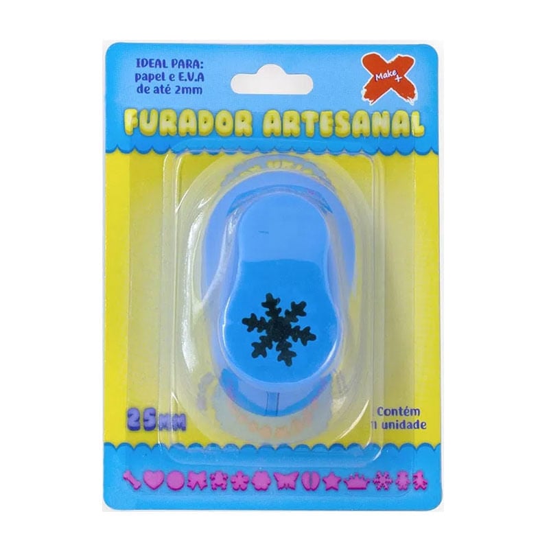 Furador de Eva 25mm Floco de Neve