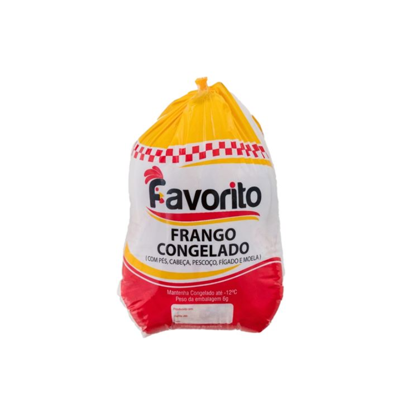 Frango Inteiro Congelado Favorito - Aprox. 4kg