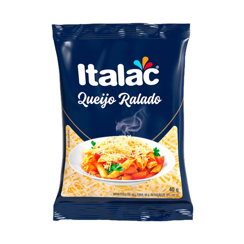Queijo Ralado Italac 50g