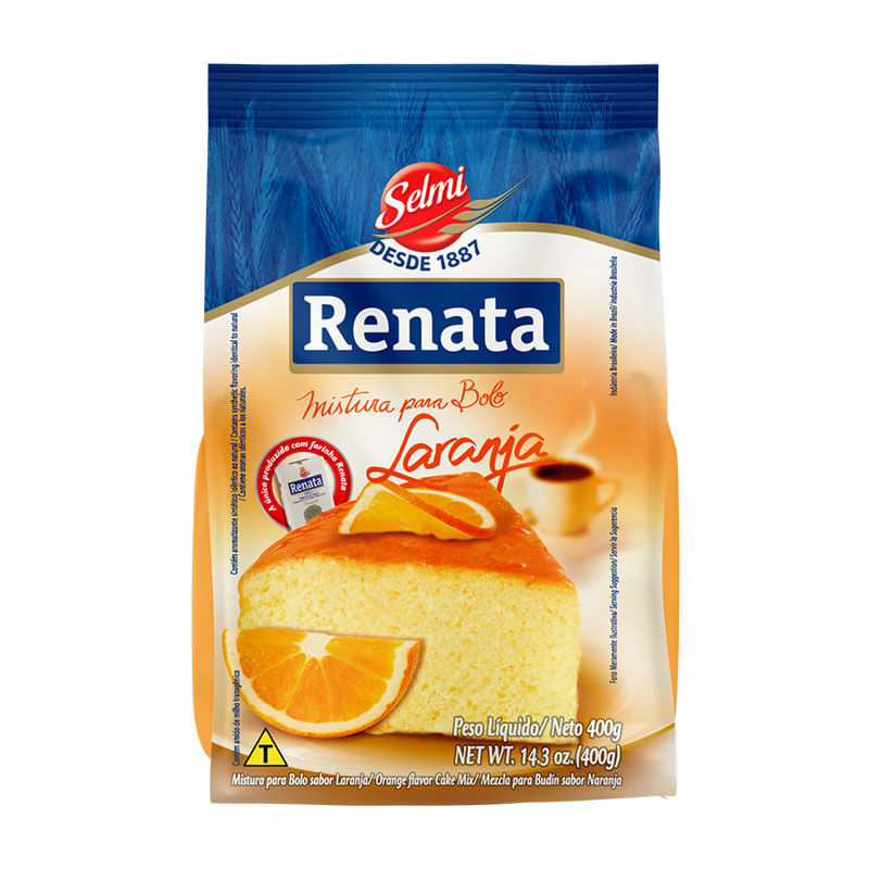Mistura Bolo Renata Laranja 400g