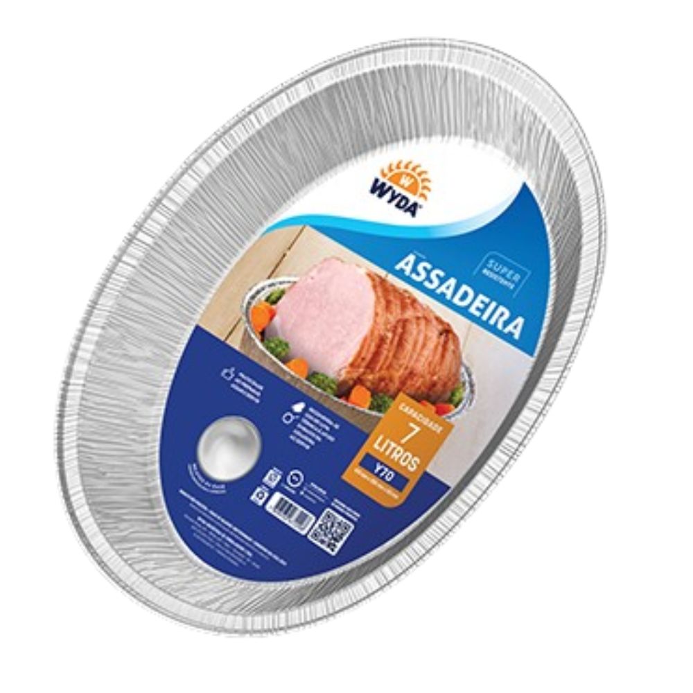 Assadeira de Aluminio Wyda 7L Y70-12