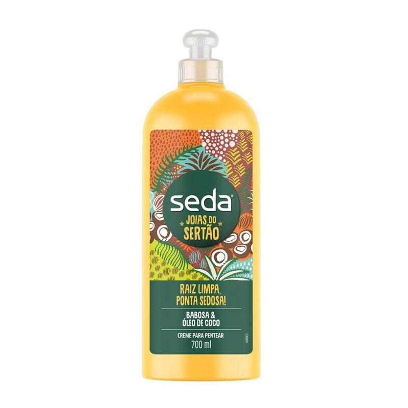 Condicionador Seda Joias do Sertão Azeite de Mamona e Café 325ml