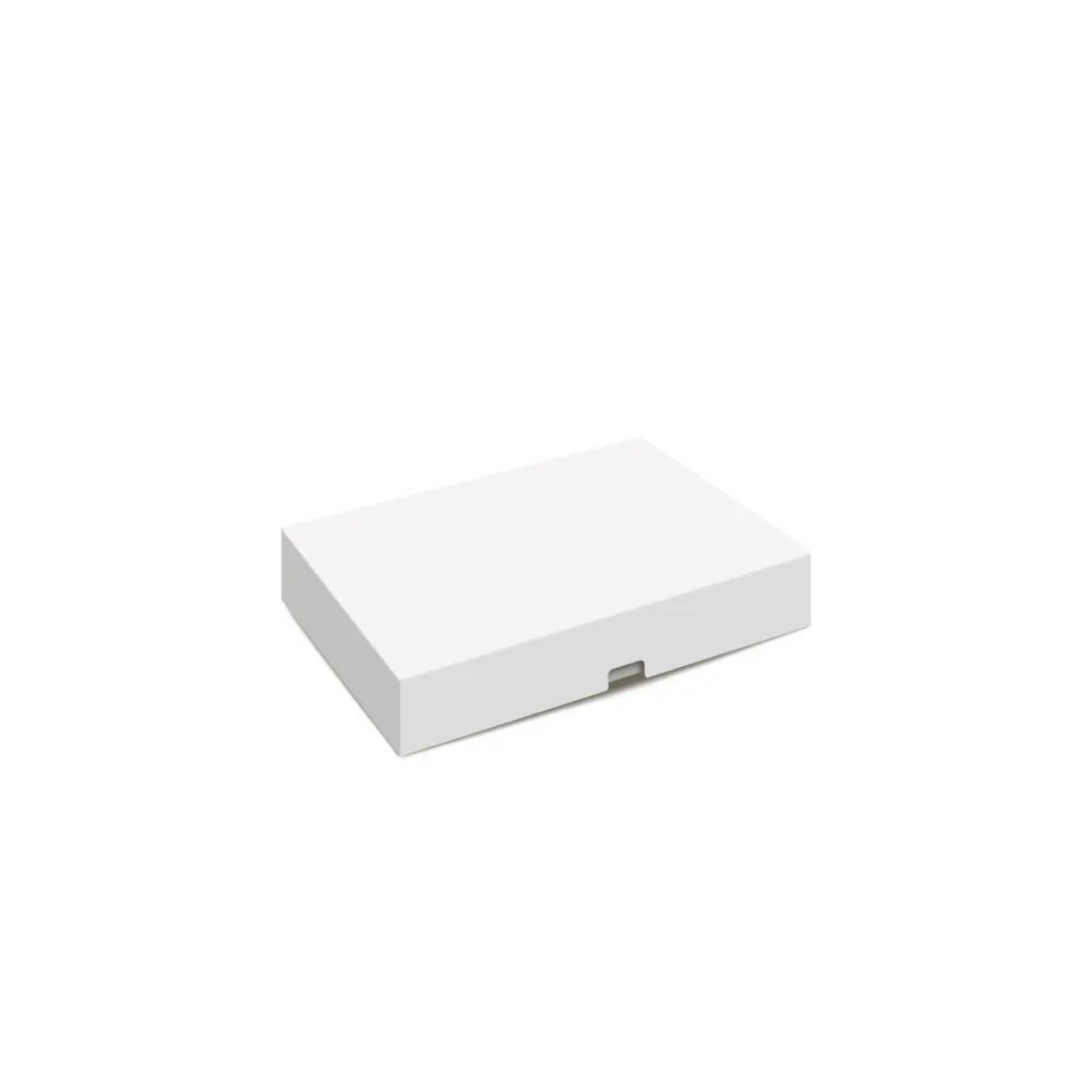 Caixa Transparente 48 Docinhos Branco