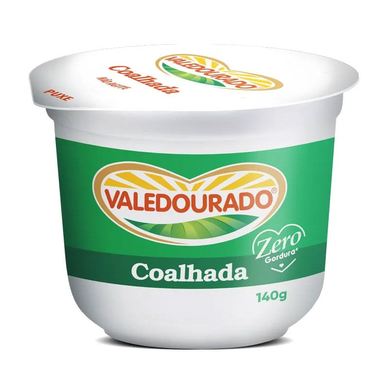Coalhada Valedourado Desnatado 140g
