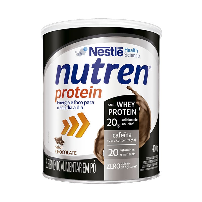 Nutren Pó Proteína Chocolate 400G
