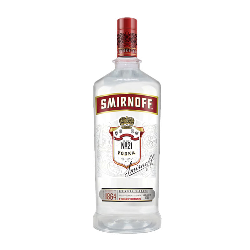 Vodka Smirnoff Red 1,750ml