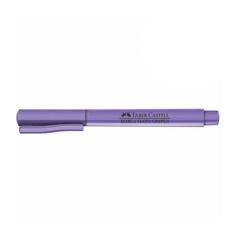 Marca Texto Roxo Caneta Faber Castell 1 Unidade