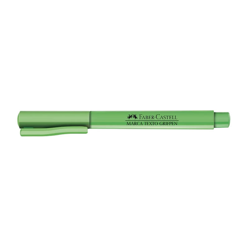 Marca Texto Verde Caneta Faber Castell 1 Unidade