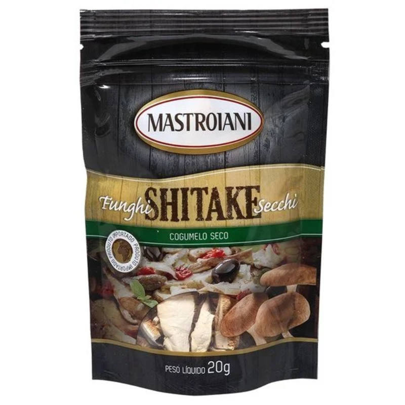 Cogumelo Funghi Shitake Mastroiani 20g