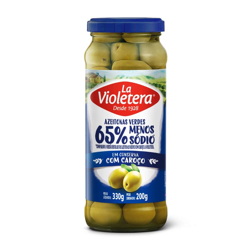 AZEITONA LA VIOLETERA 200G VD C CAROCO