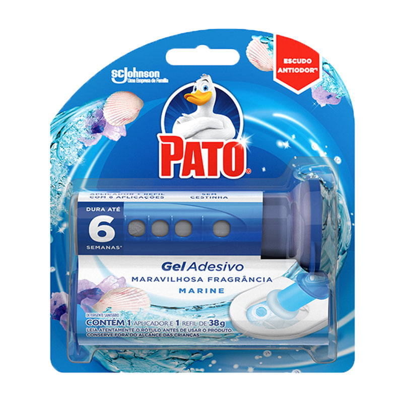 Gel Adesivo Pato Marine 6 Discos 