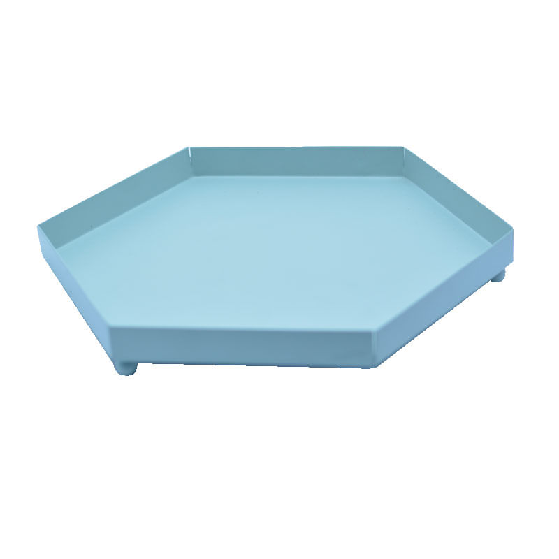 Bandeja Sextavada Média REF 42093 Menta