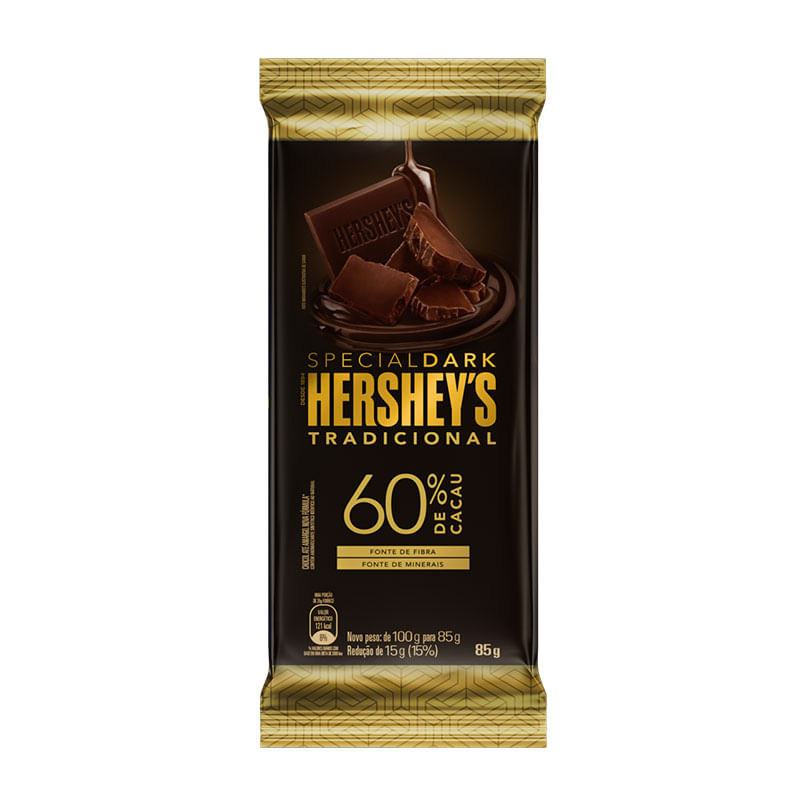 Barra Chocolate Hershey´s Special Dark 85g