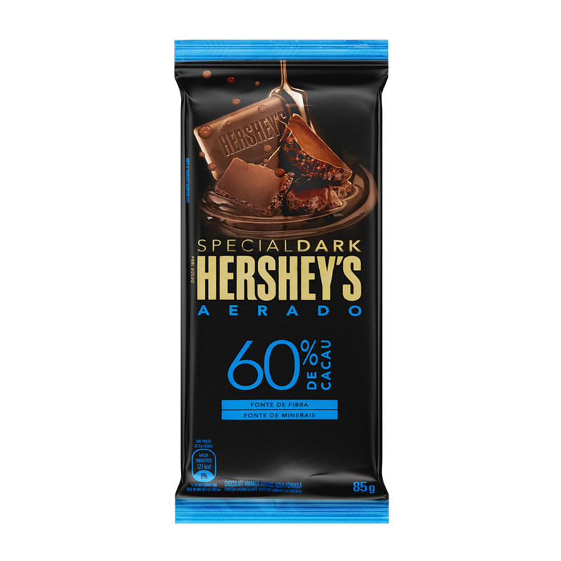 Barra Chocolate Hershey´s Special Dark Aerado 85g