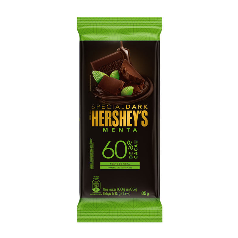 Barra Chocolate Hershey´s Special Dark Menta 85g