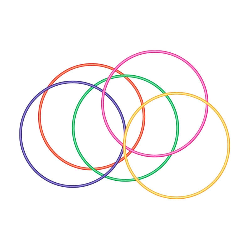 Bambolê Mini Toys Aro 16 1un