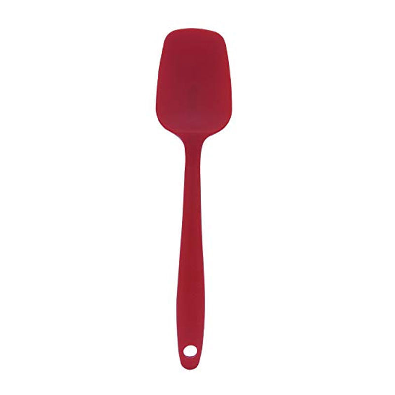 Espátula Pequena Mimo De Silicone Vermelha Sn1741