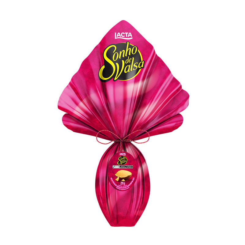 Ovo de Páscoa Lacta Sonho de Valsa N15 277g