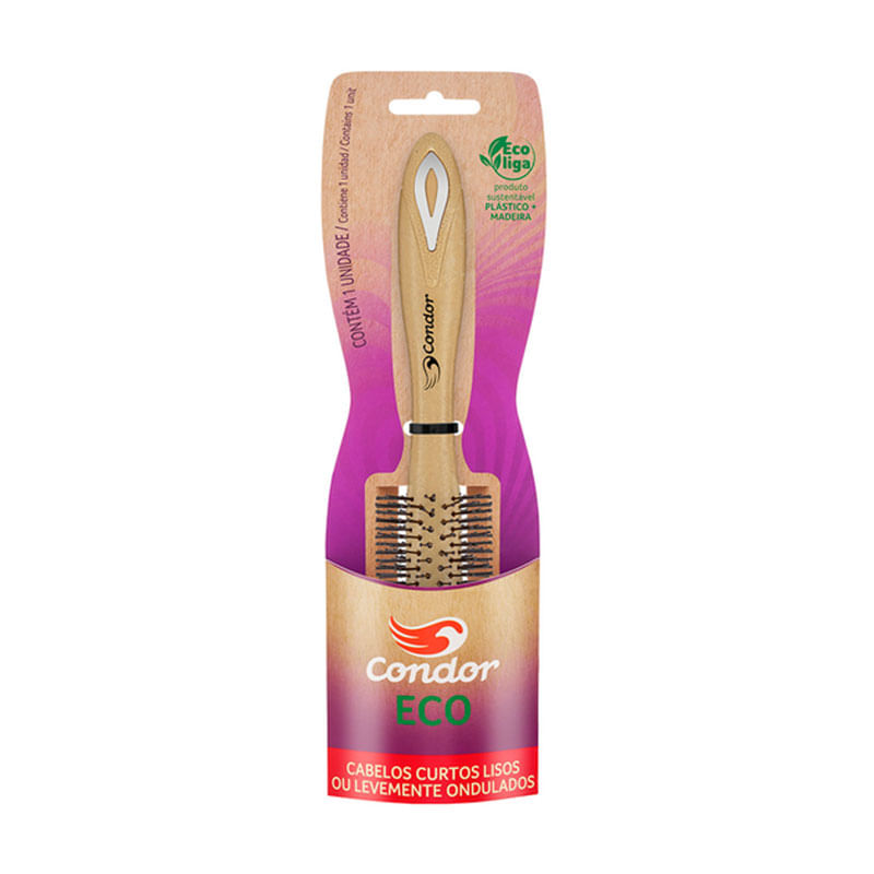 Escova Para Cabelo Condor Eco 6871