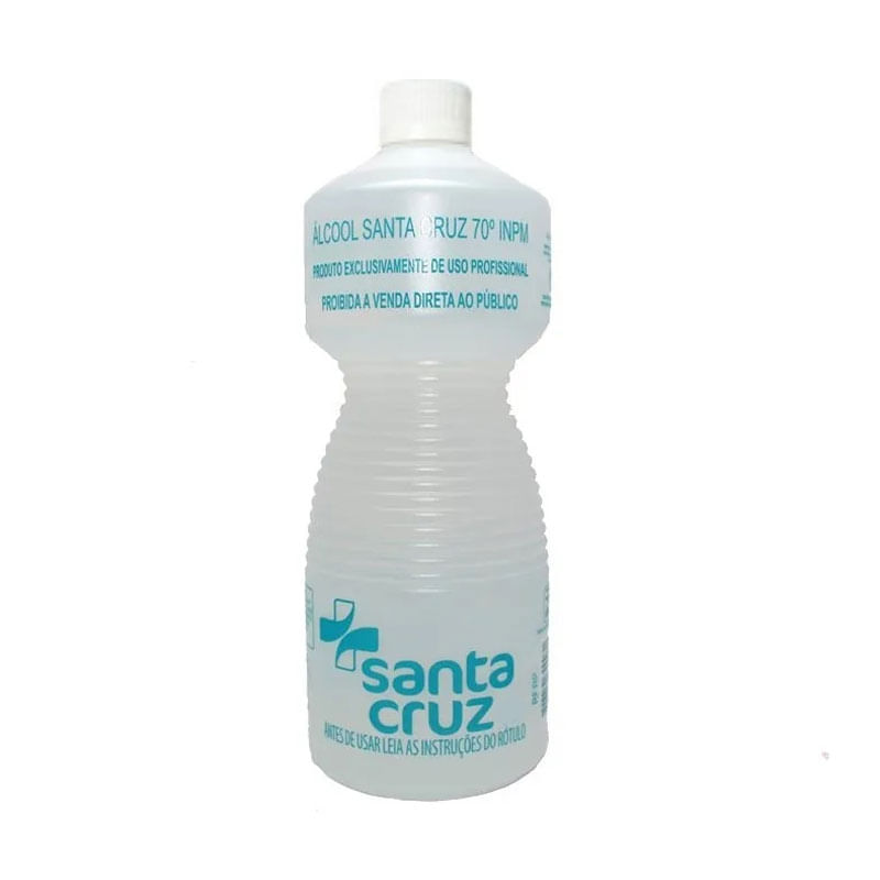 Álcool Líquido Santa Cruz 70% 500ml