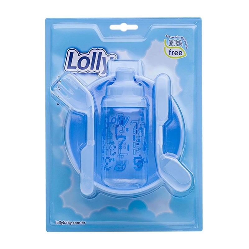 Kit de Alimentação Lolly Azul 4 Peças