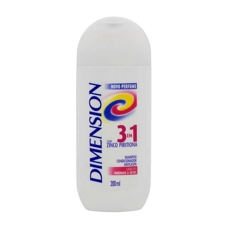 Shampoo Dimension Anticaspa Cabelos Secos200ml