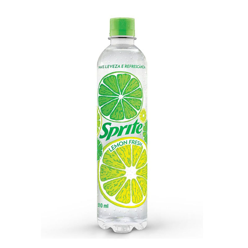 Água Sprite Lemon Fresh 510ml