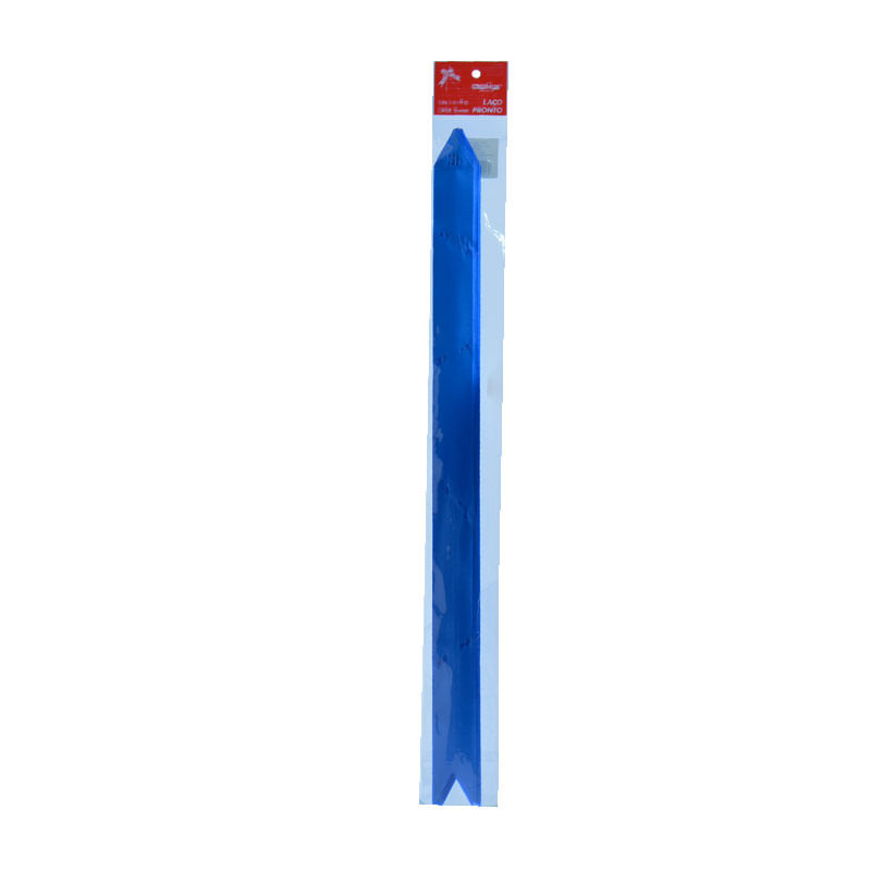 Laço Pronto Liso Azul 30mm 10un