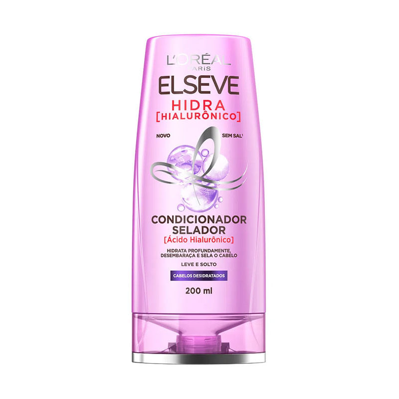 Condicionador Elseve 200ml Hidra Hialurônico