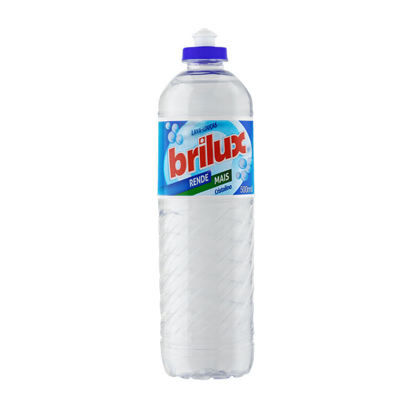 Detergente Liquido Brilux Cristalino 500ml