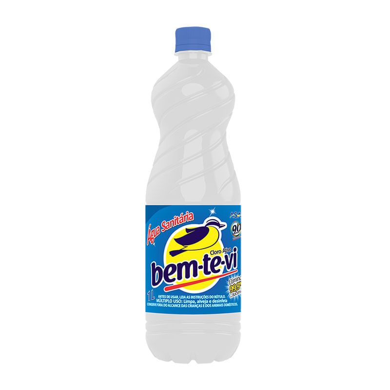 Água Sanitária Bem-te-vi 1L
