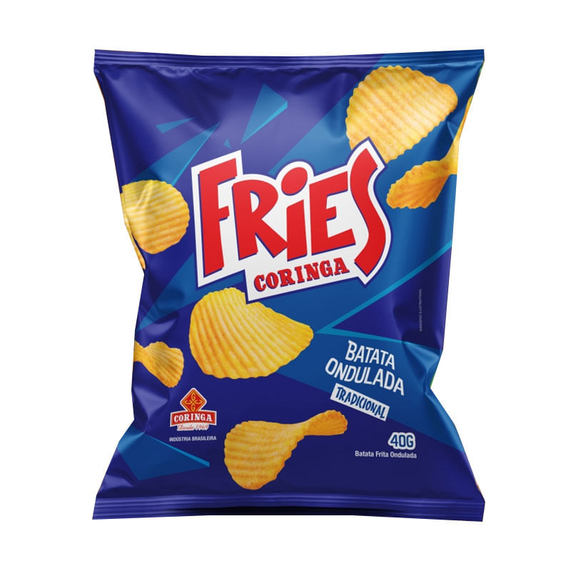 Batata Ondulada Coringa Tradicional 40g