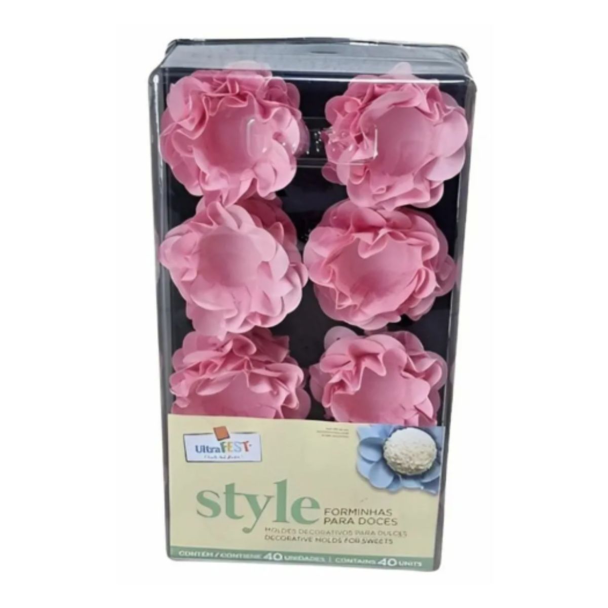 Forminha UltraFest Style Rosa Acqua