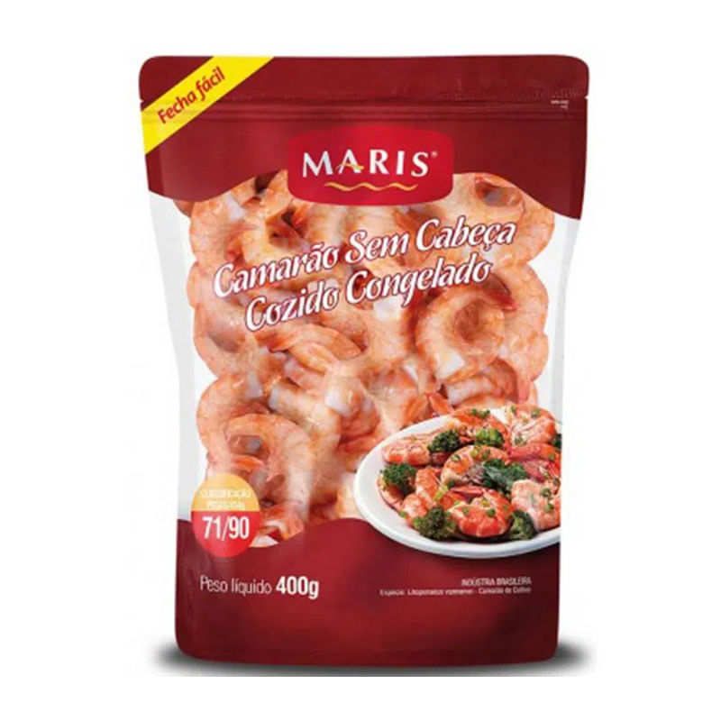Camarão sem Cabeça Maris 400g