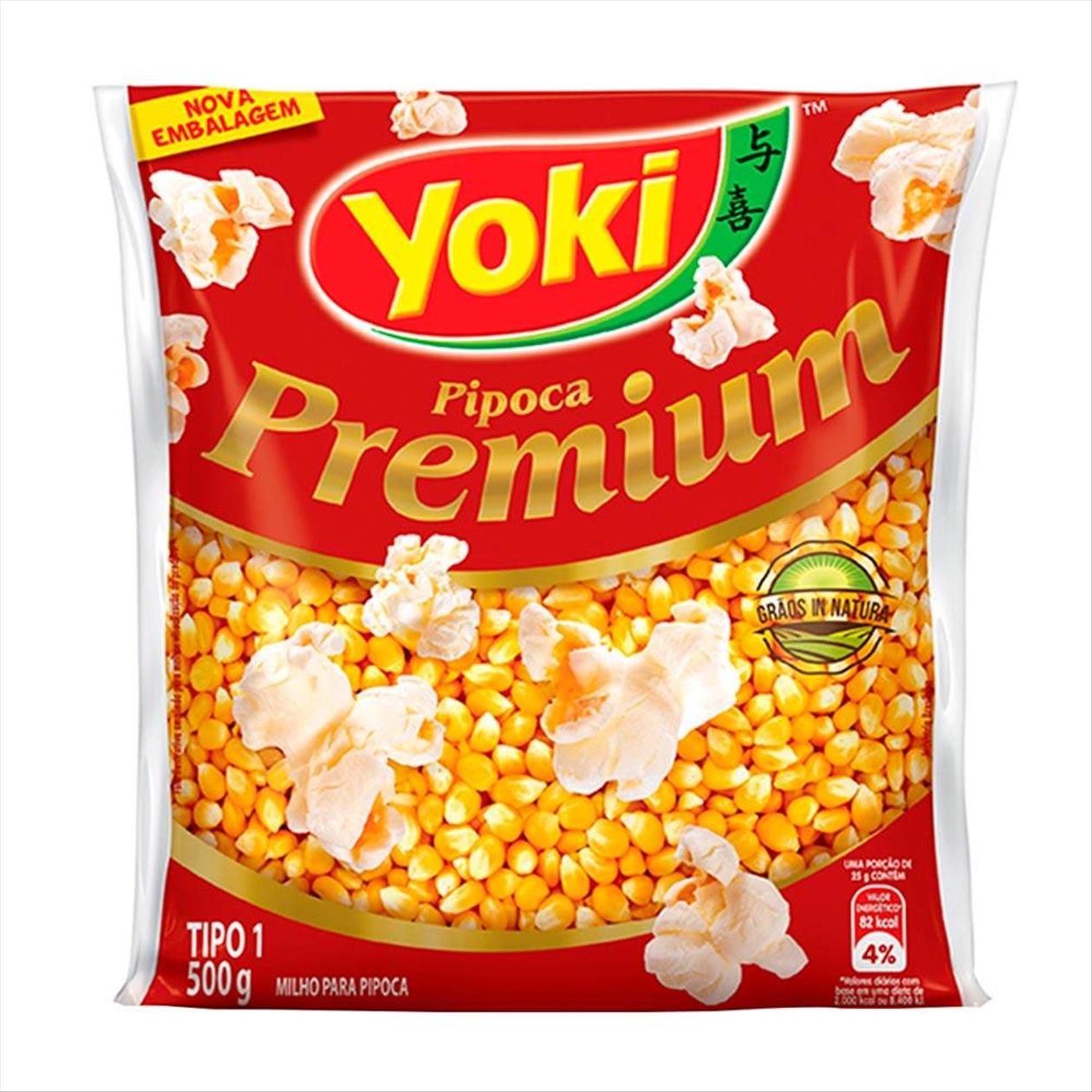 Pipoca Premium Yoki 500g