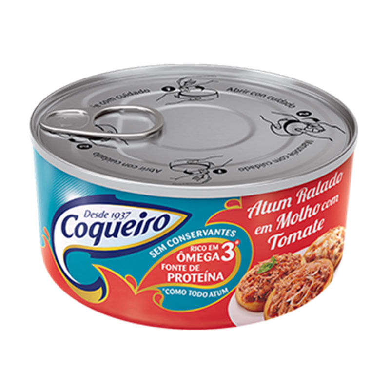 Atum Coqueiro 160g Ralado Tomate