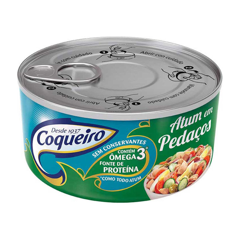 Atum Coqueiro Pedaços em Óleo 170g