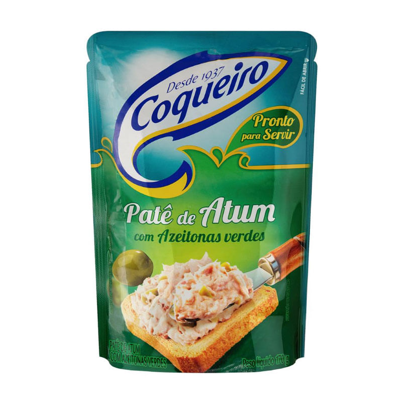 Pate de Atum Coqueiro com Azeitona 170g