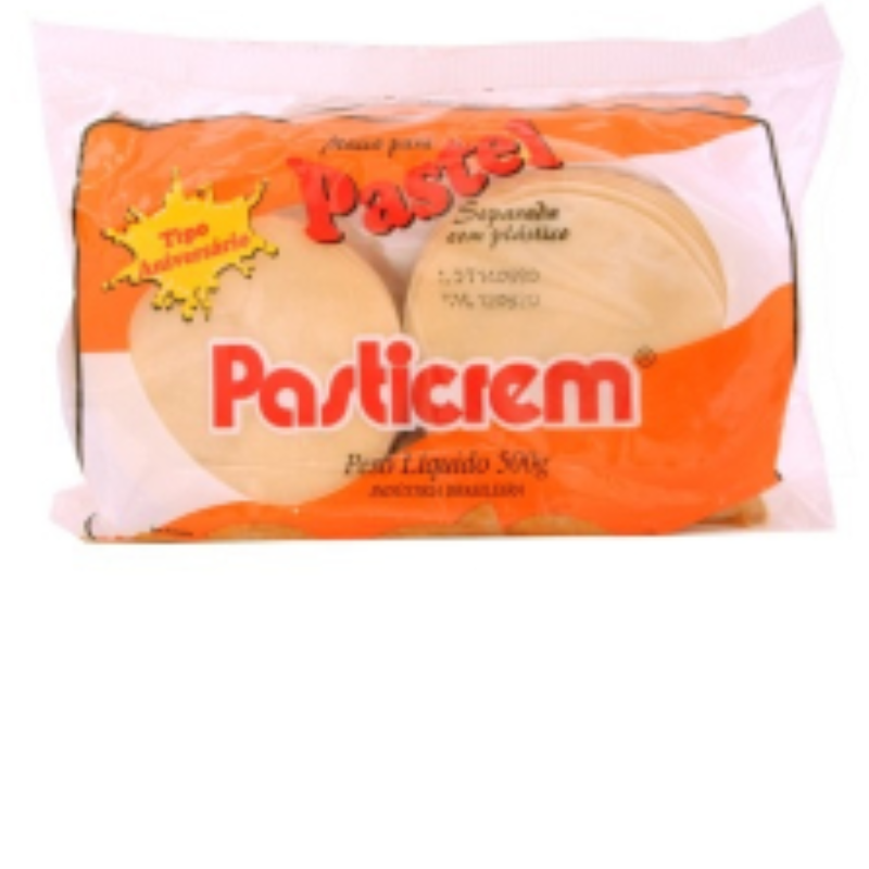 Massa de Pastel Comercial Pasticrem 500g