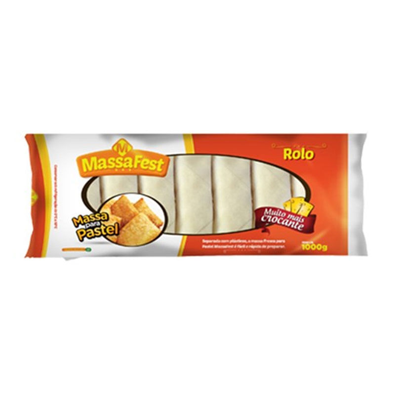 Massa Para Pastel Rolo Pasticrem 1kg