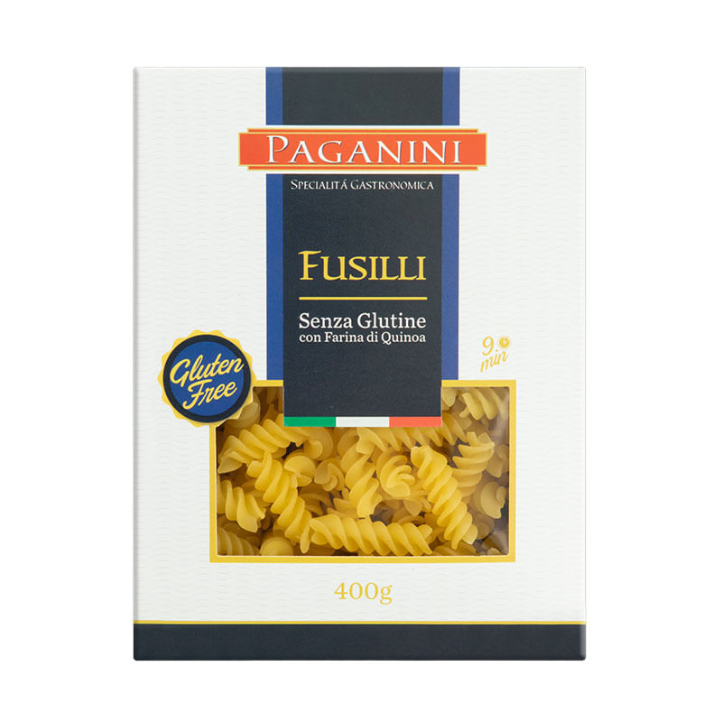 Macarrão Paganini 400g Fusilli