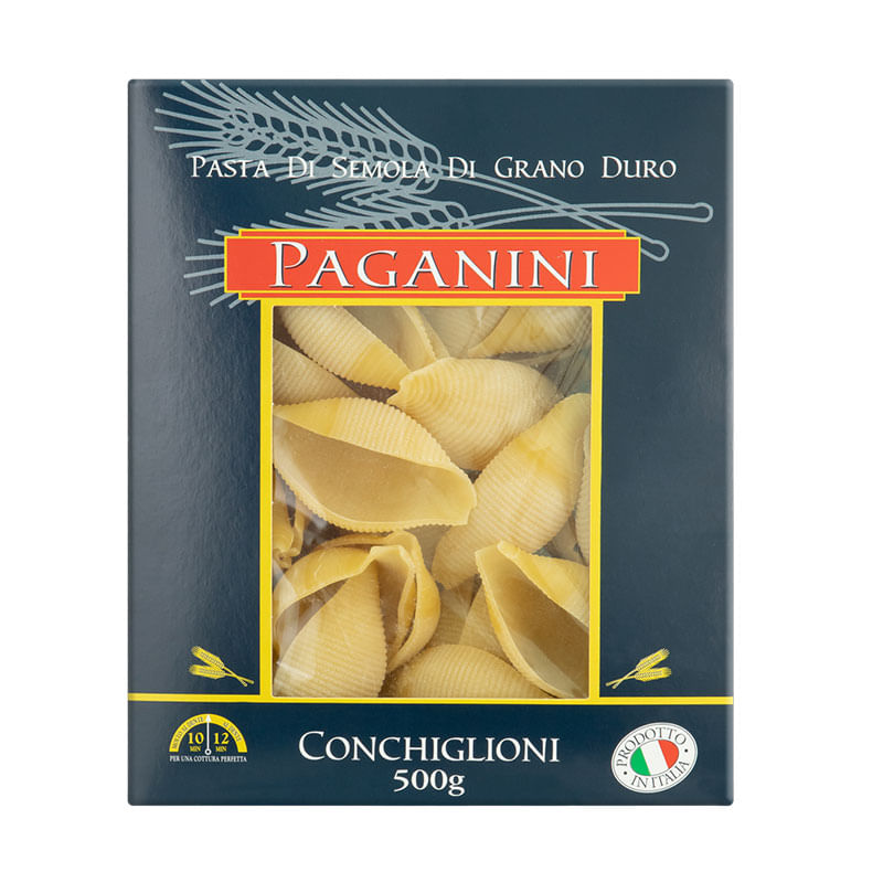 Macarrão Paganini 500g Conchiglioni