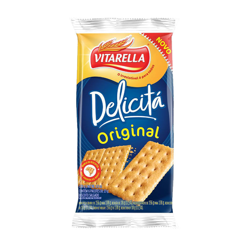 Biscoito Vitarella Delicitá Original 138g